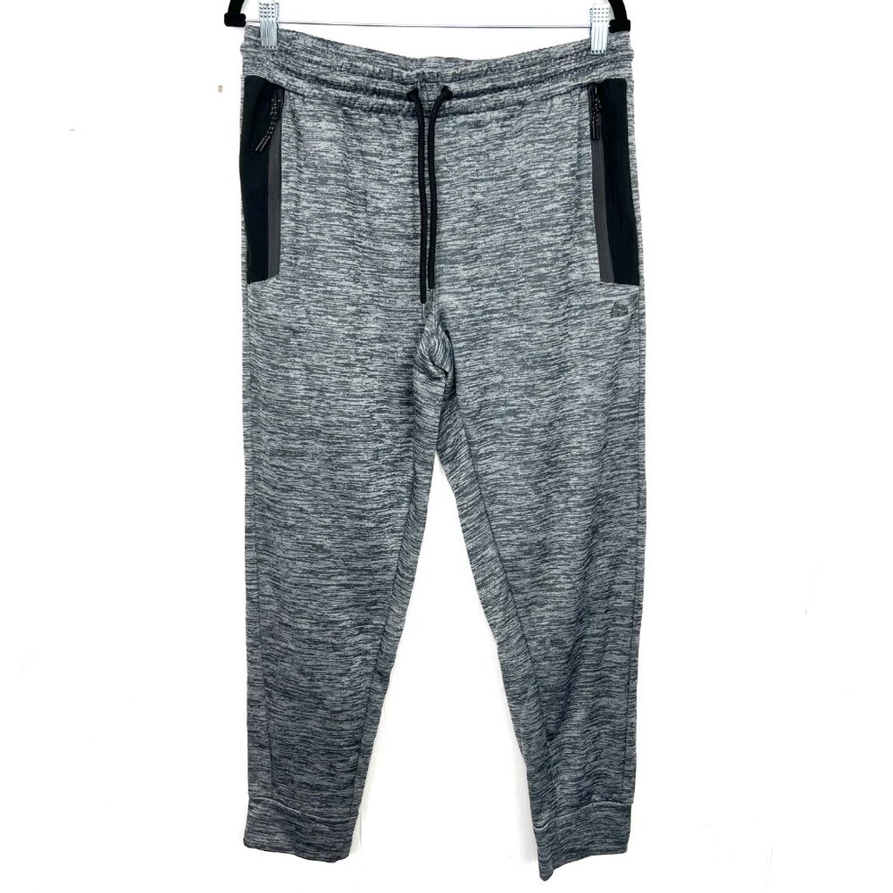 RBX Jogger Sweatpants Grey Active Fleece Lined‎ Drawstring Men's Large